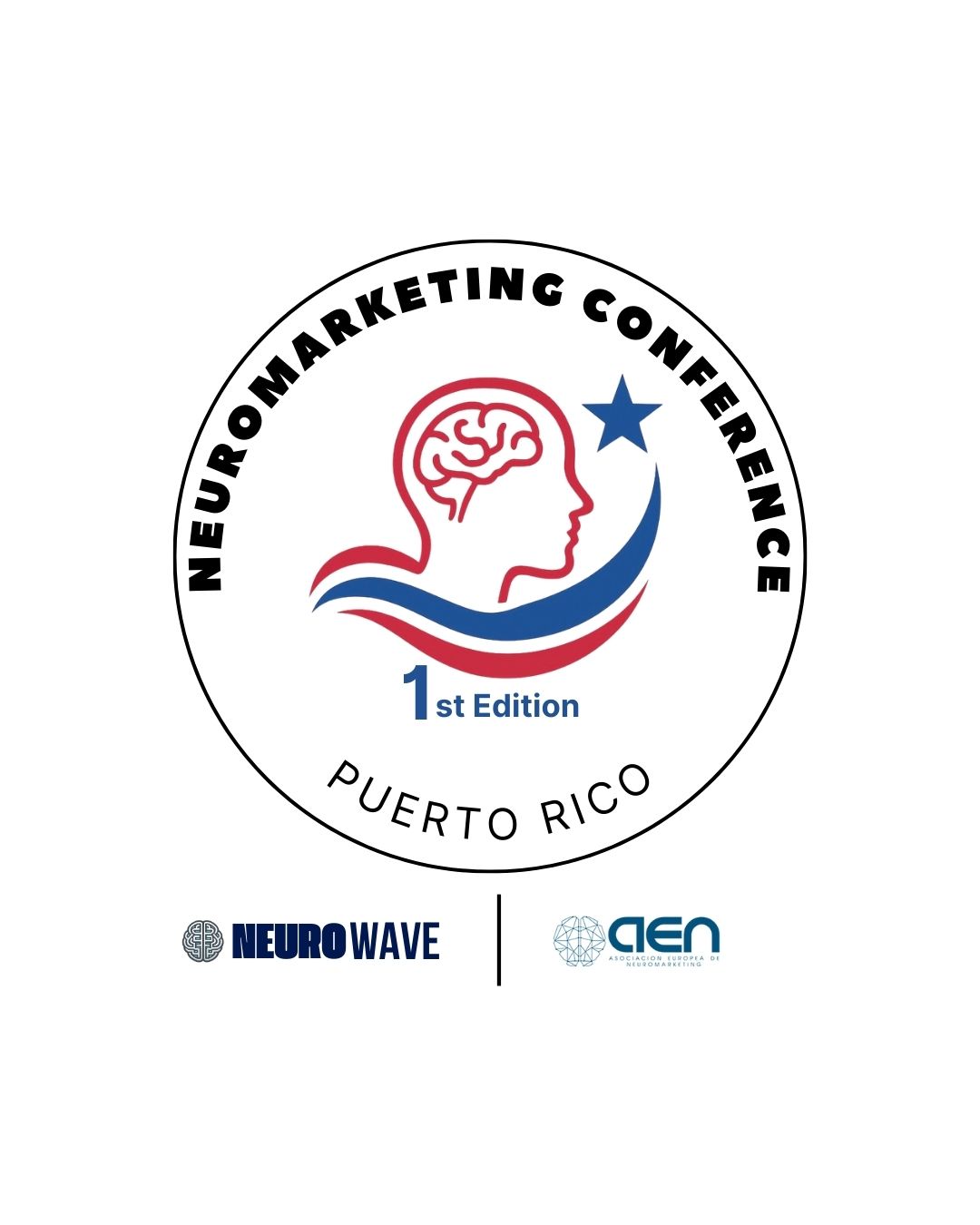 logo-neuromarketing conference-neurowave logo neuromarketing conferece 2026 puerto rico