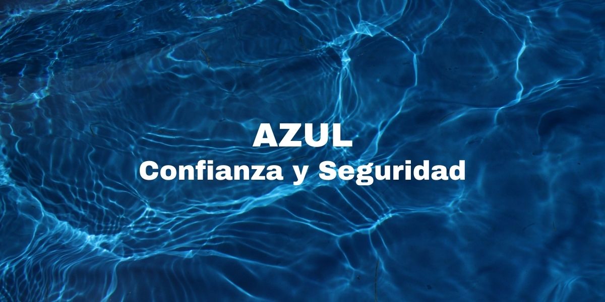 Color azul en psicología del consumidor asociado a confianza, estabilidad y credibilidad en marcas