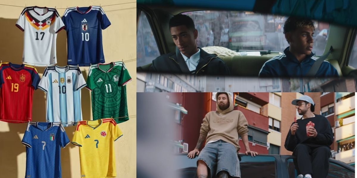 Ejemplificando el efecto halo y el marketing de aspiración de marcas como Adidas.